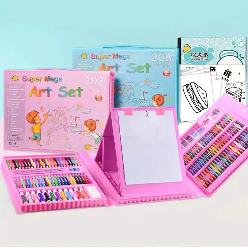 208 Piece Children Art Kit