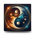 “Pogverse” Yin Yang Cosmic Acrylic Wall Clock
