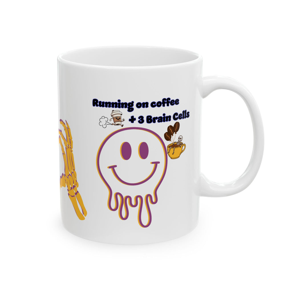 Running on Coffee Ceramic Mug