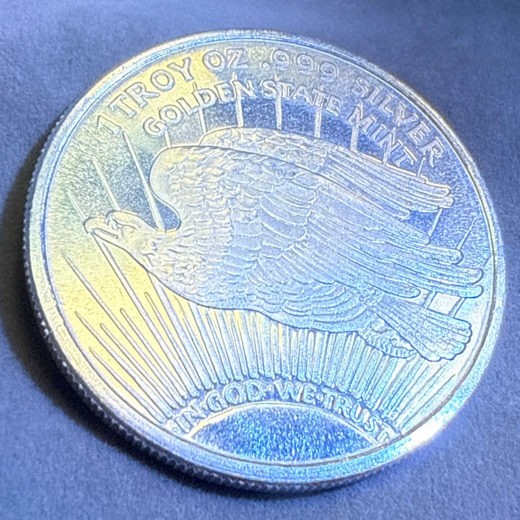 Silver Round • St. Gaudens Double Eagle .999 ounce