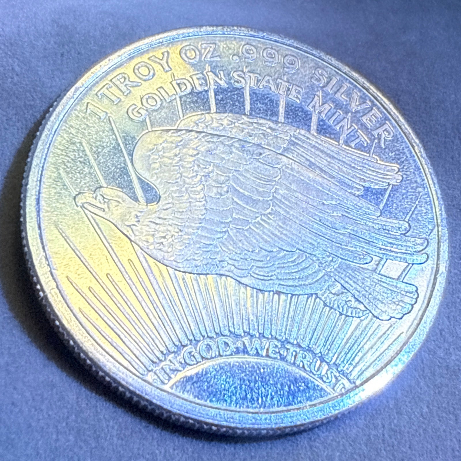 Silver Round • St. Gaudens Double Eagle .999 ounce