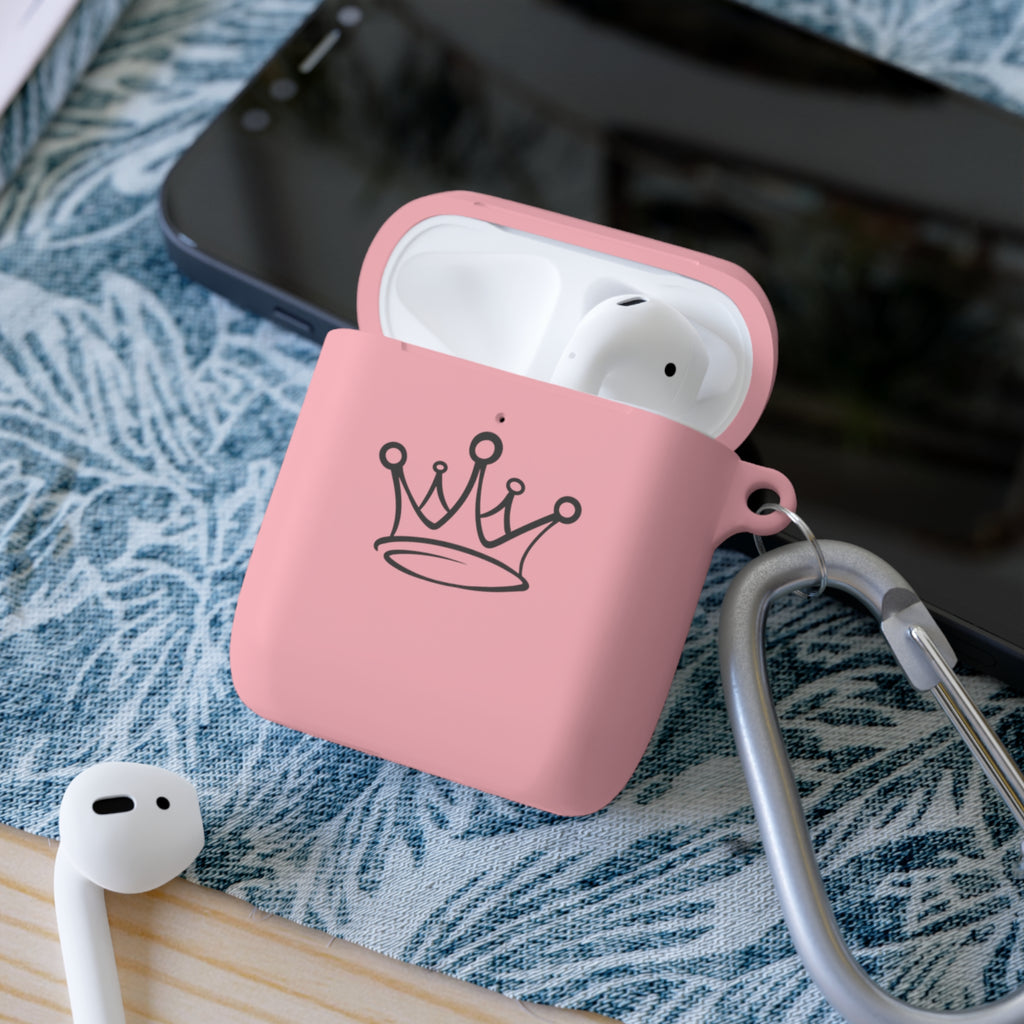 Customizable w/any design. Crown AirPods Case Cover, AirPods and AirPods Pro