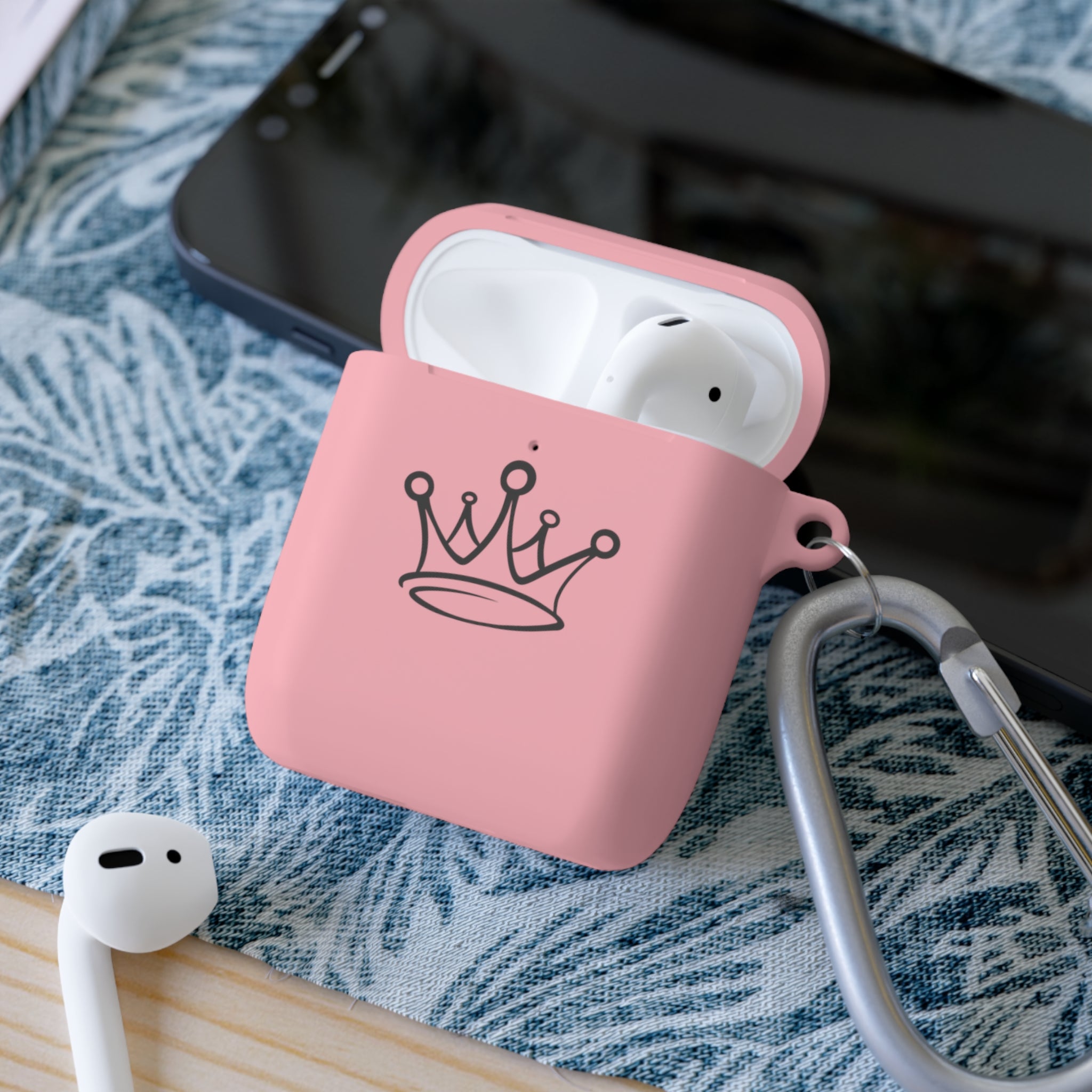 Customizable w/any design. Crown AirPods Case Cover, AirPods and AirPods Pro