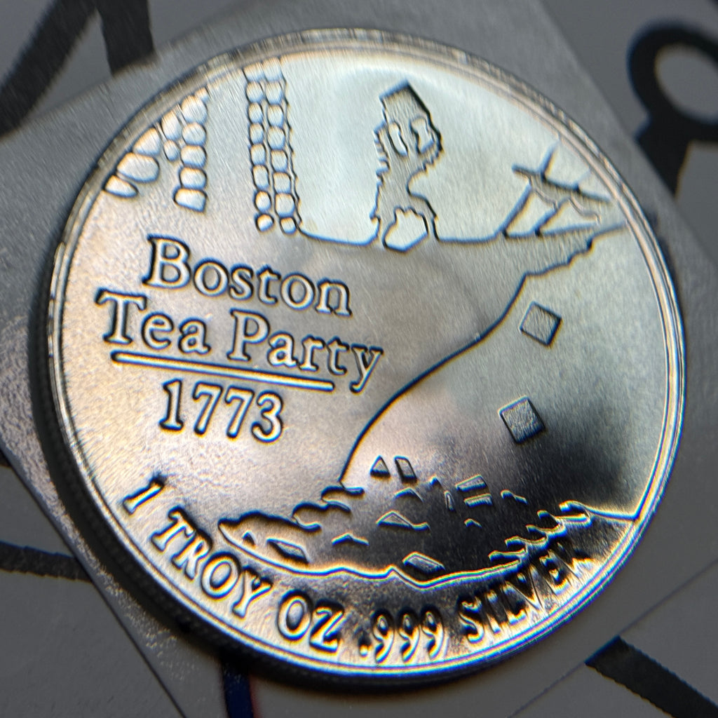 Bullion Silver Round • Don’t Tread on Me ✋🏻 Coin 🪙 .999 Silver Round Bullion