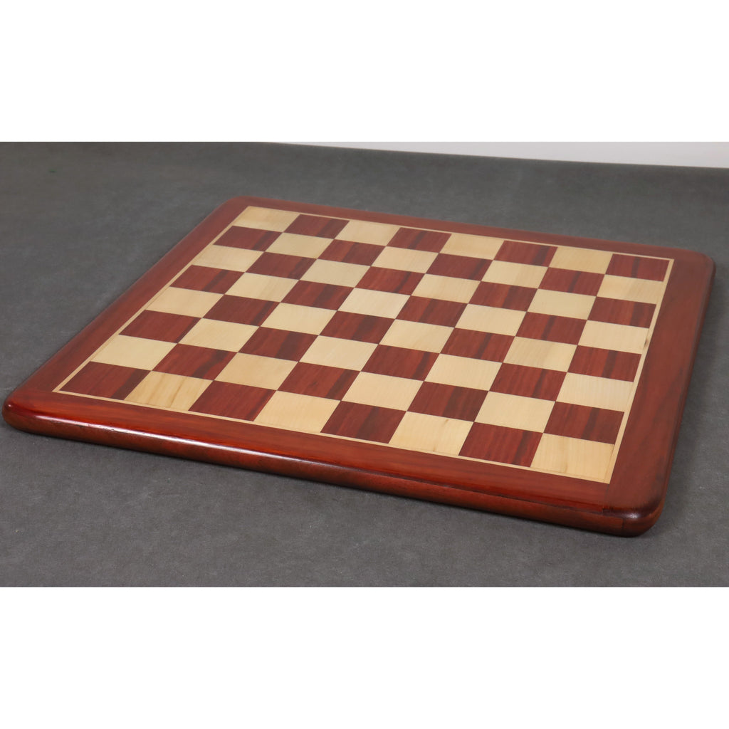 19" Inlaid Chessboard Bud Rosewood & Maple - 1.97” ~ 50 mm Square