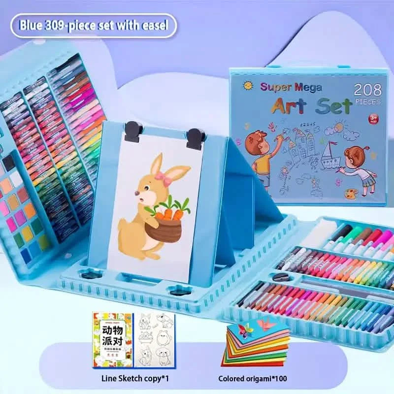 208 Piece Children Art Kit