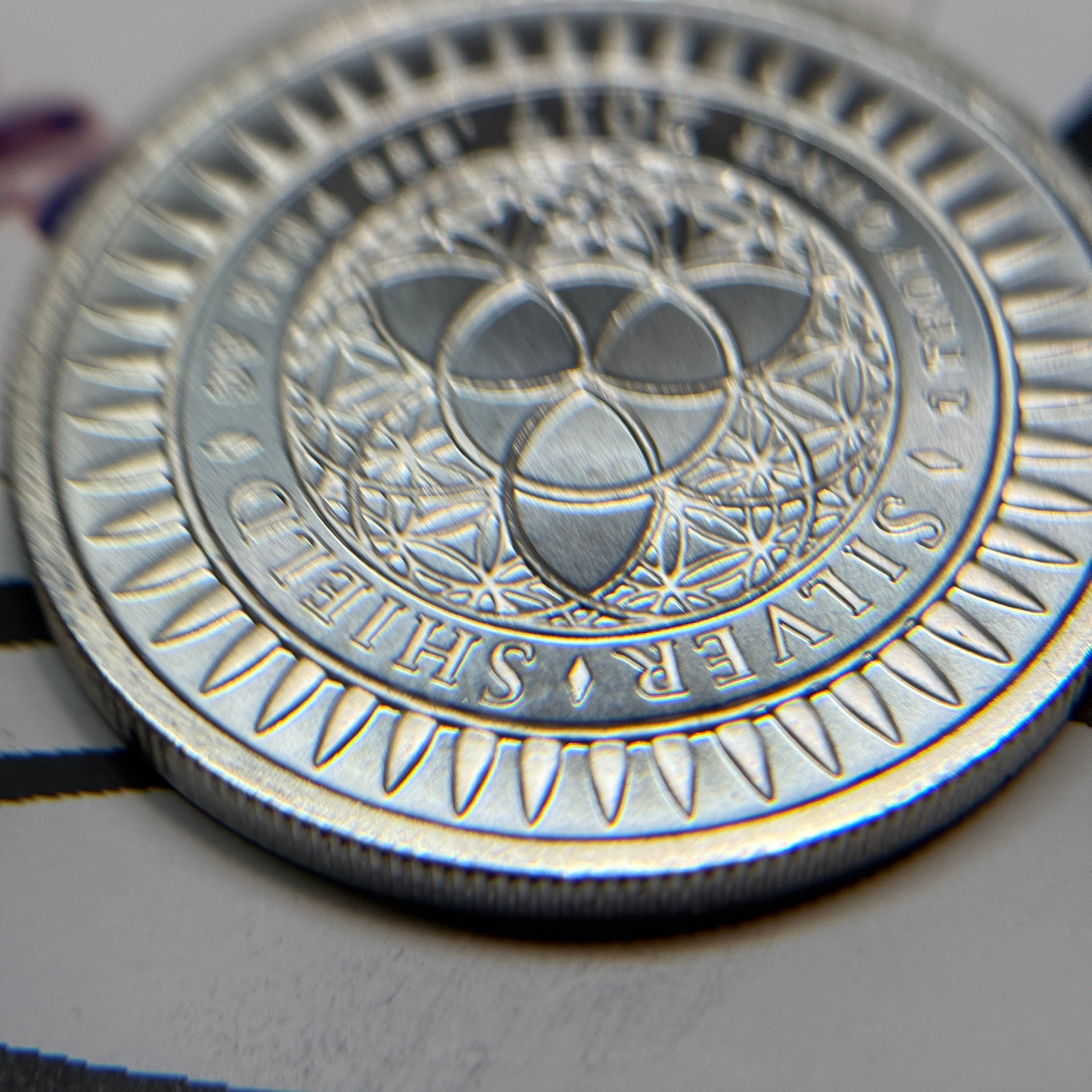 Bullion Silver Round • Celtic Cannabis Coin 🪙 .999 Silver Round Bullion