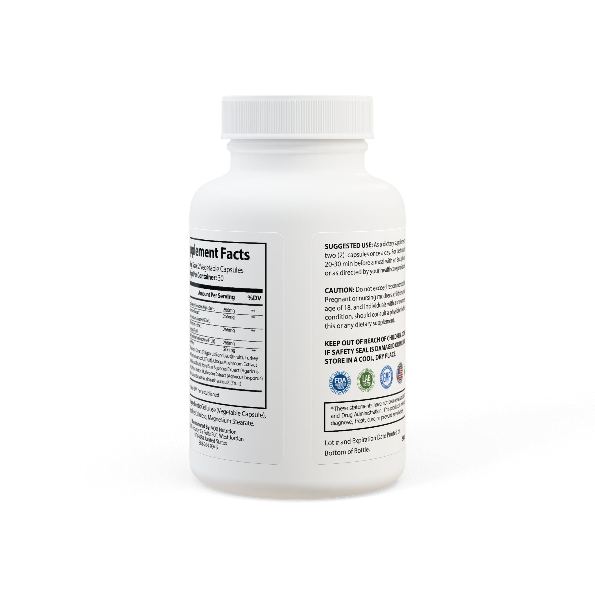 Magic Mushroom Blend Supplement (60 Capsules)