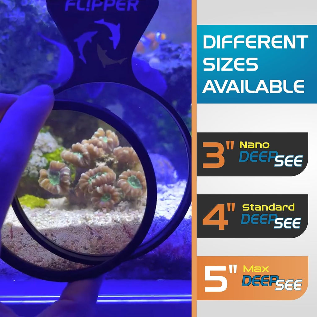 Flipper DeepSee Viewer Black Max 5" Orange Filter