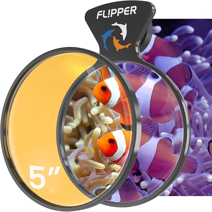 Flipper DeepSee Viewer Black Max 5" Orange Filter