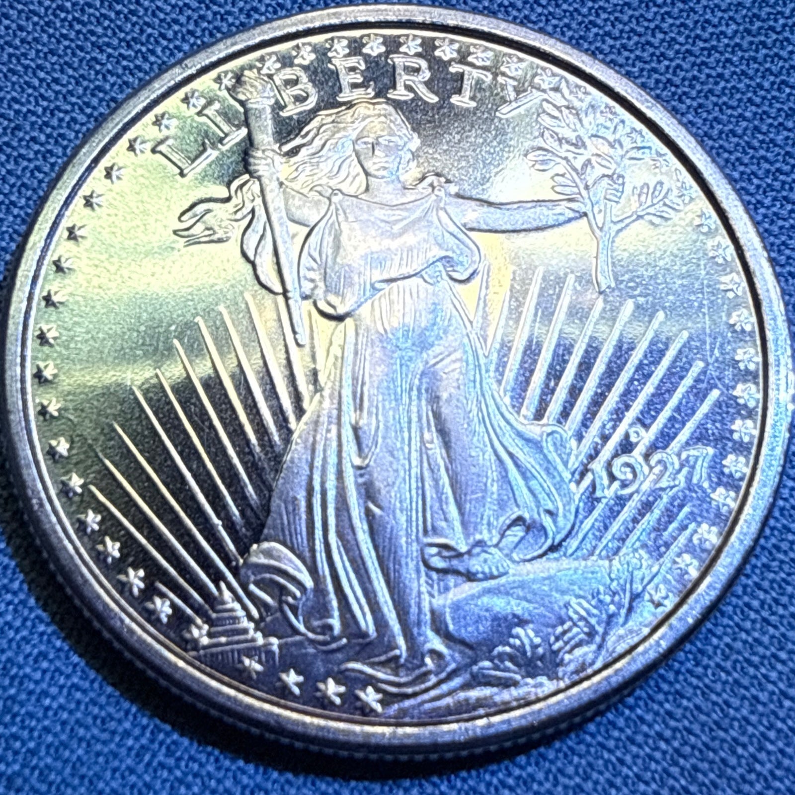 Silver Round • St. Gaudens Double Eagle .999 ounce