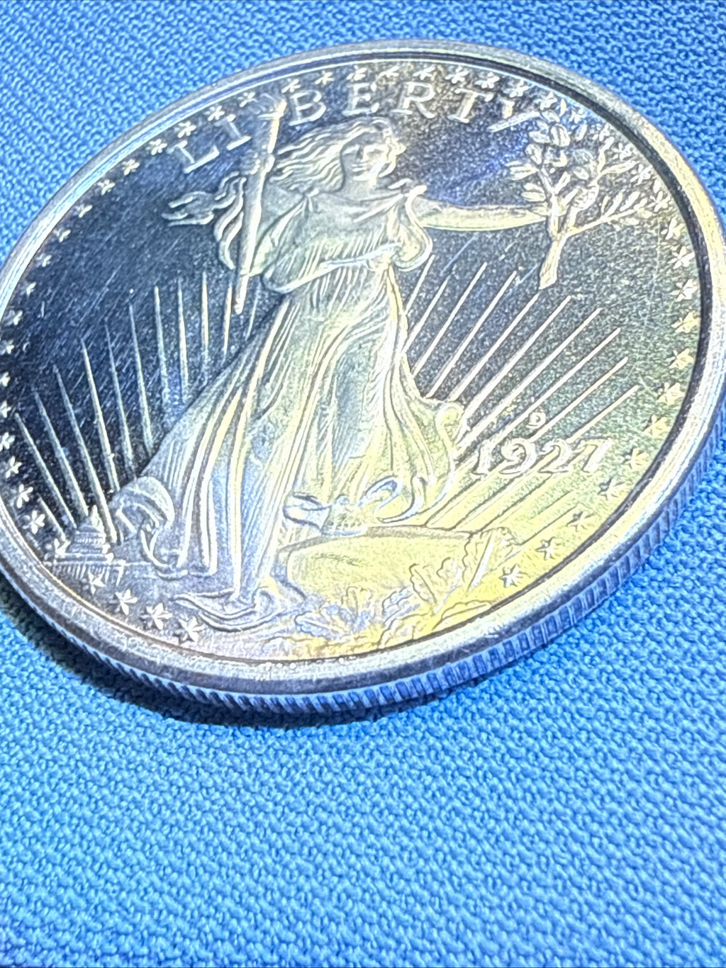 Silver Round • St. Gaudens Double Eagle .999 ounce