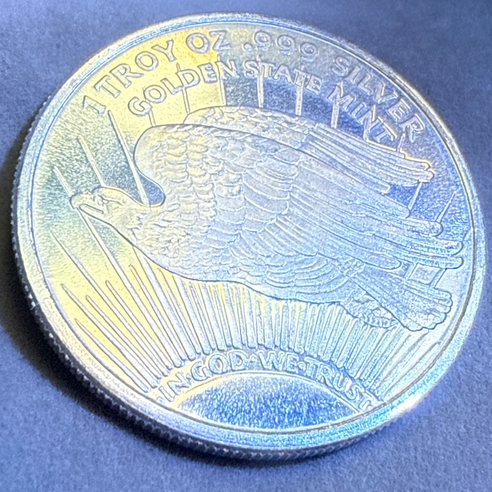 Silver Round • St. Gaudens Double Eagle .999 ounce