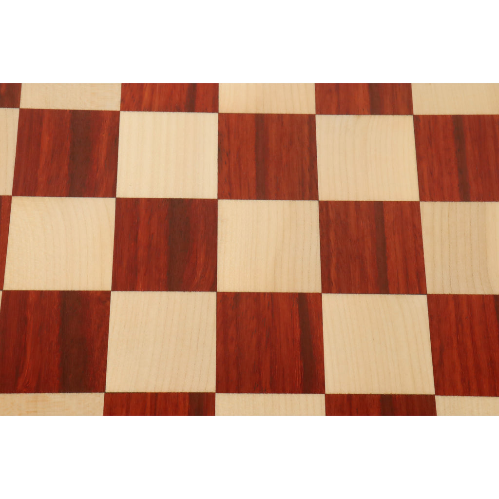 19" Inlaid Chessboard Bud Rosewood & Maple - 1.97” ~ 50 mm Square