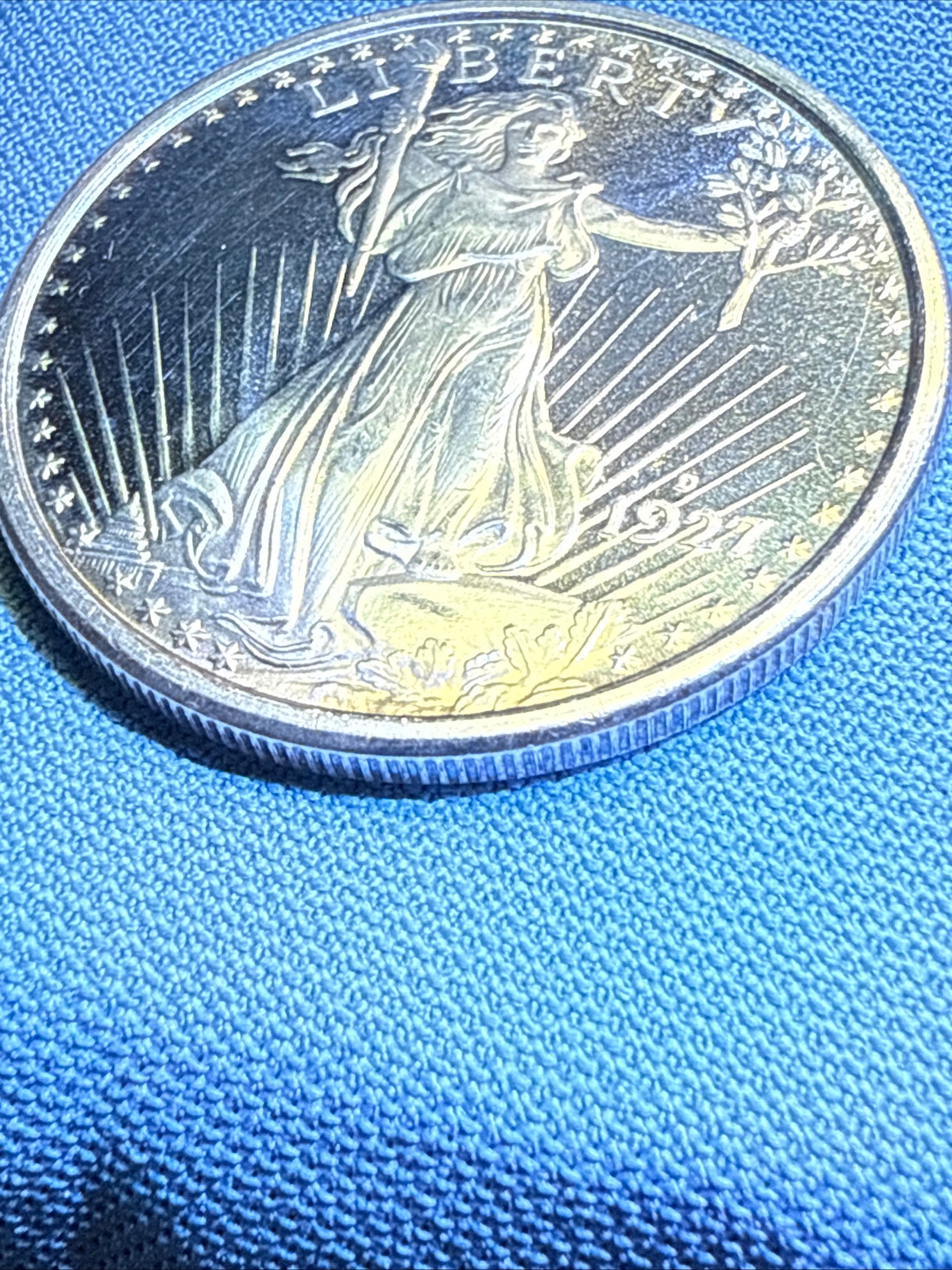 Silver Round • St. Gaudens Double Eagle .999 ounce