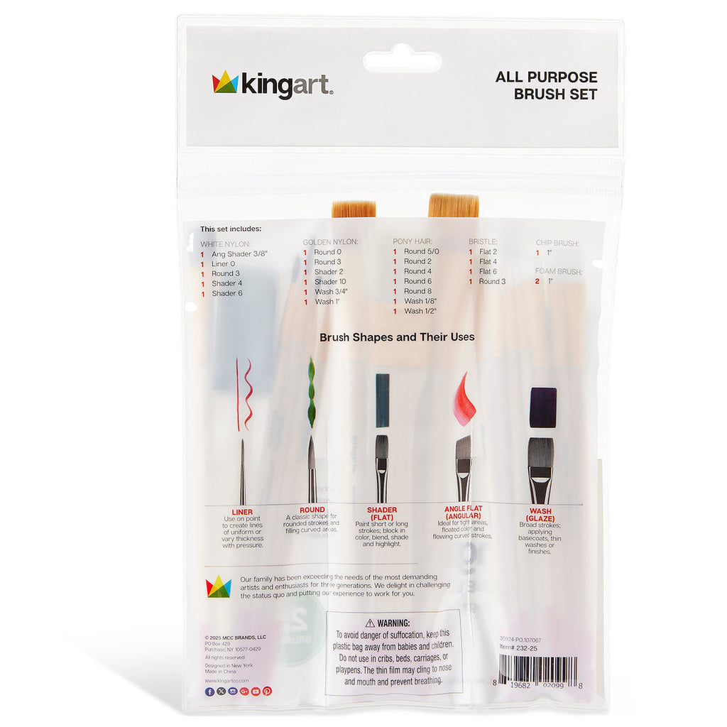 Studio Brush Set Value Pack 25 pc
