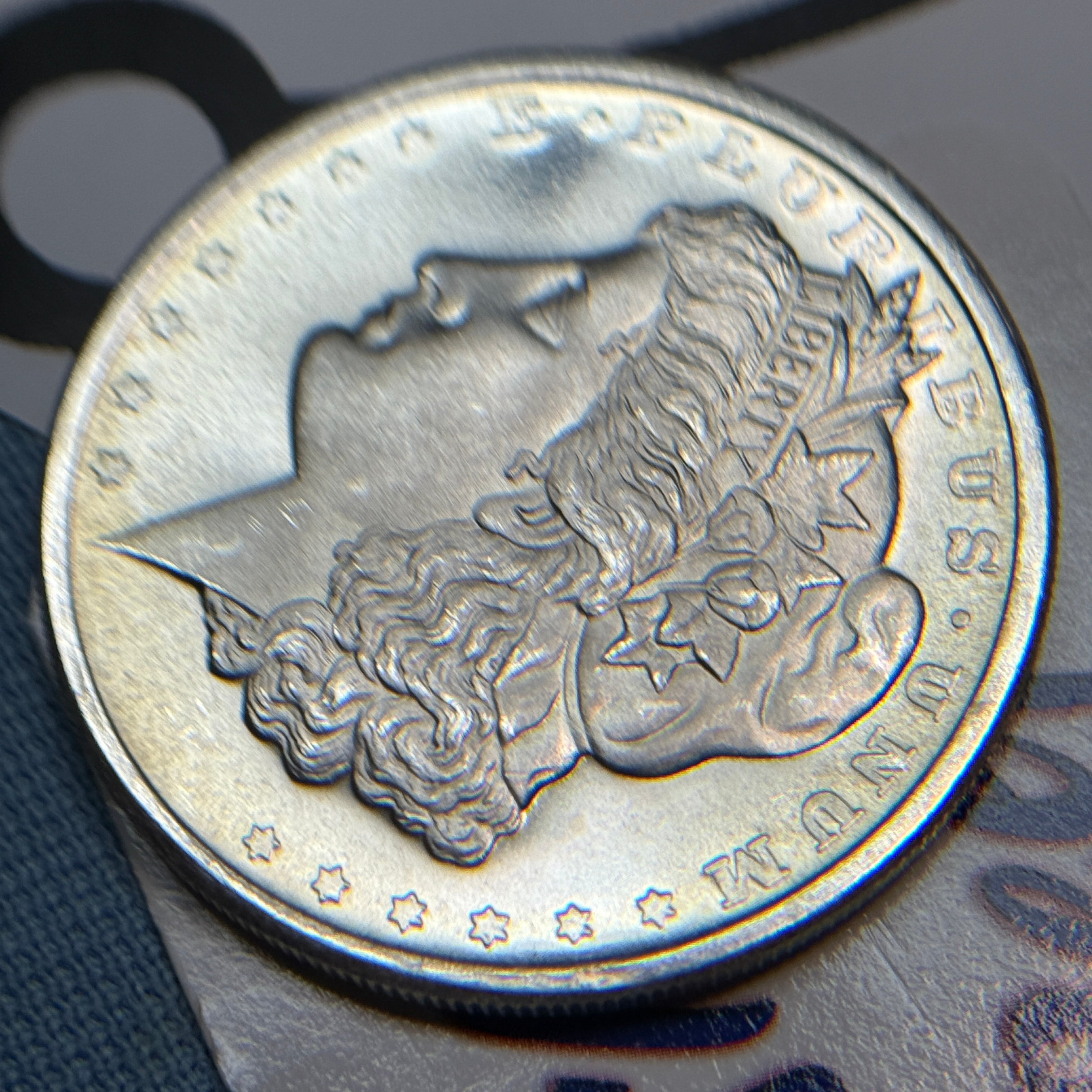 Bullion Silver Round • Morgan Liberty Coin 🪙 .999 Silver Round Bullion
