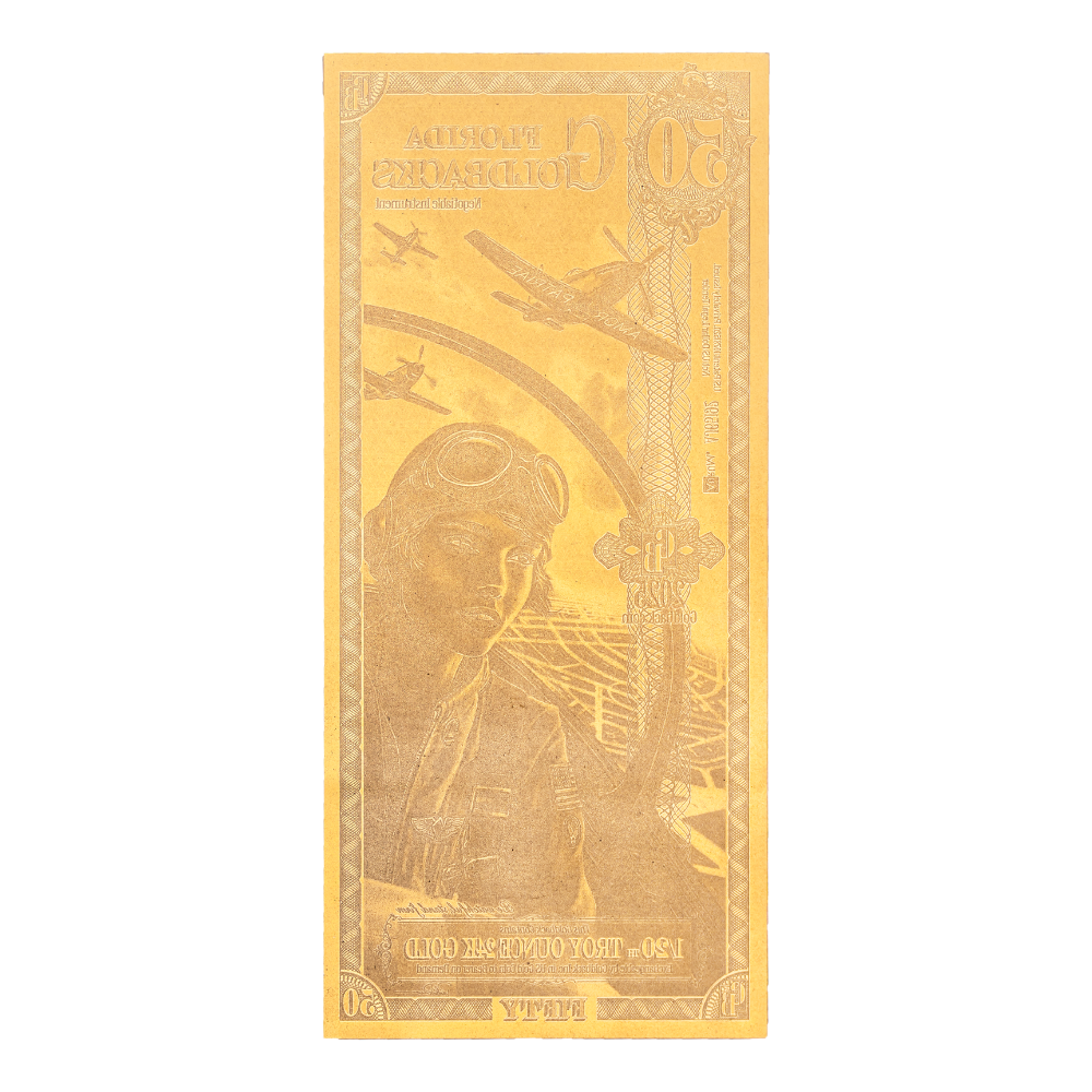 Amor Patriae Florida 50 Goldback Love of Country Patriot