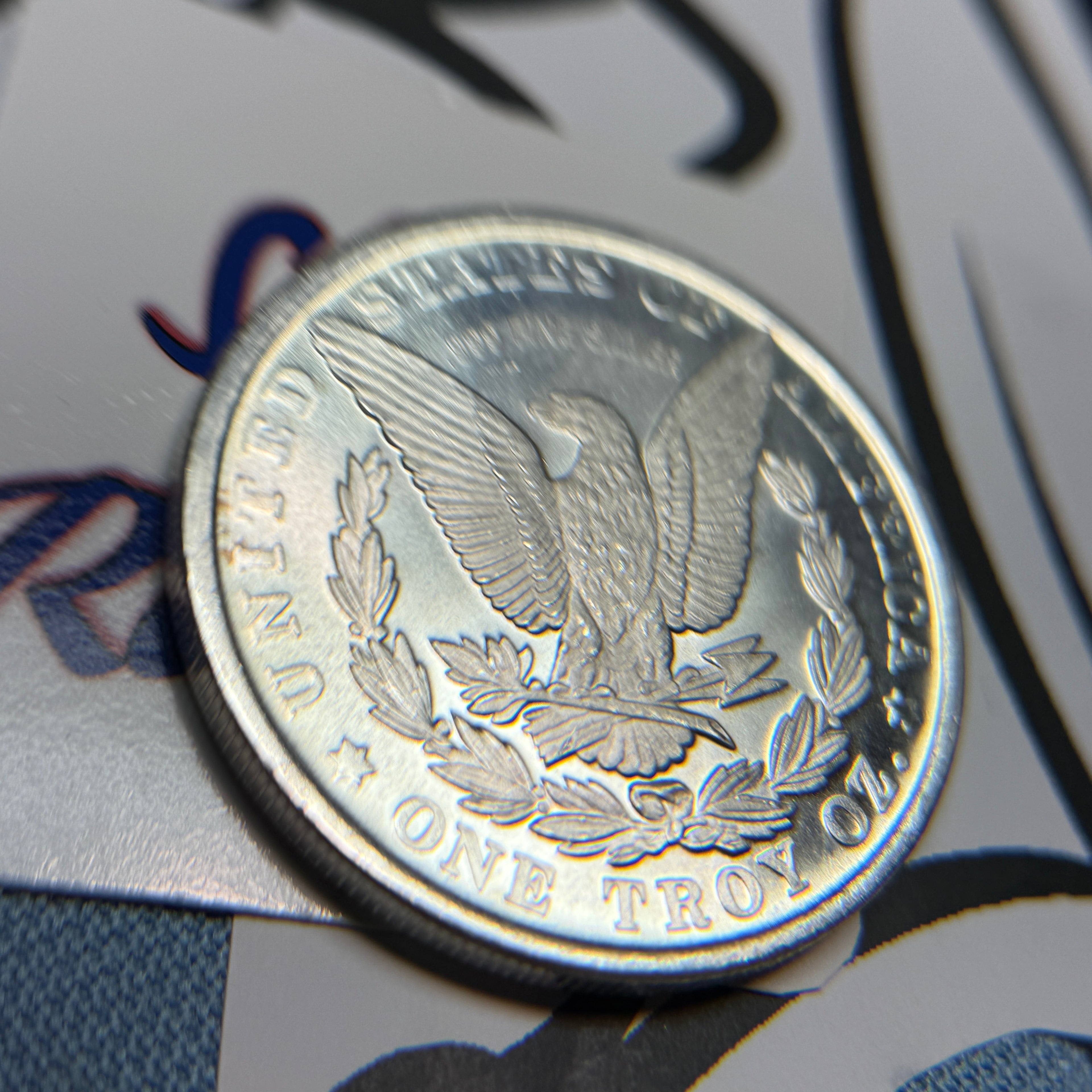 Bullion Silver Round • Morgan Liberty Coin 🪙 .999 Silver Round Bullion