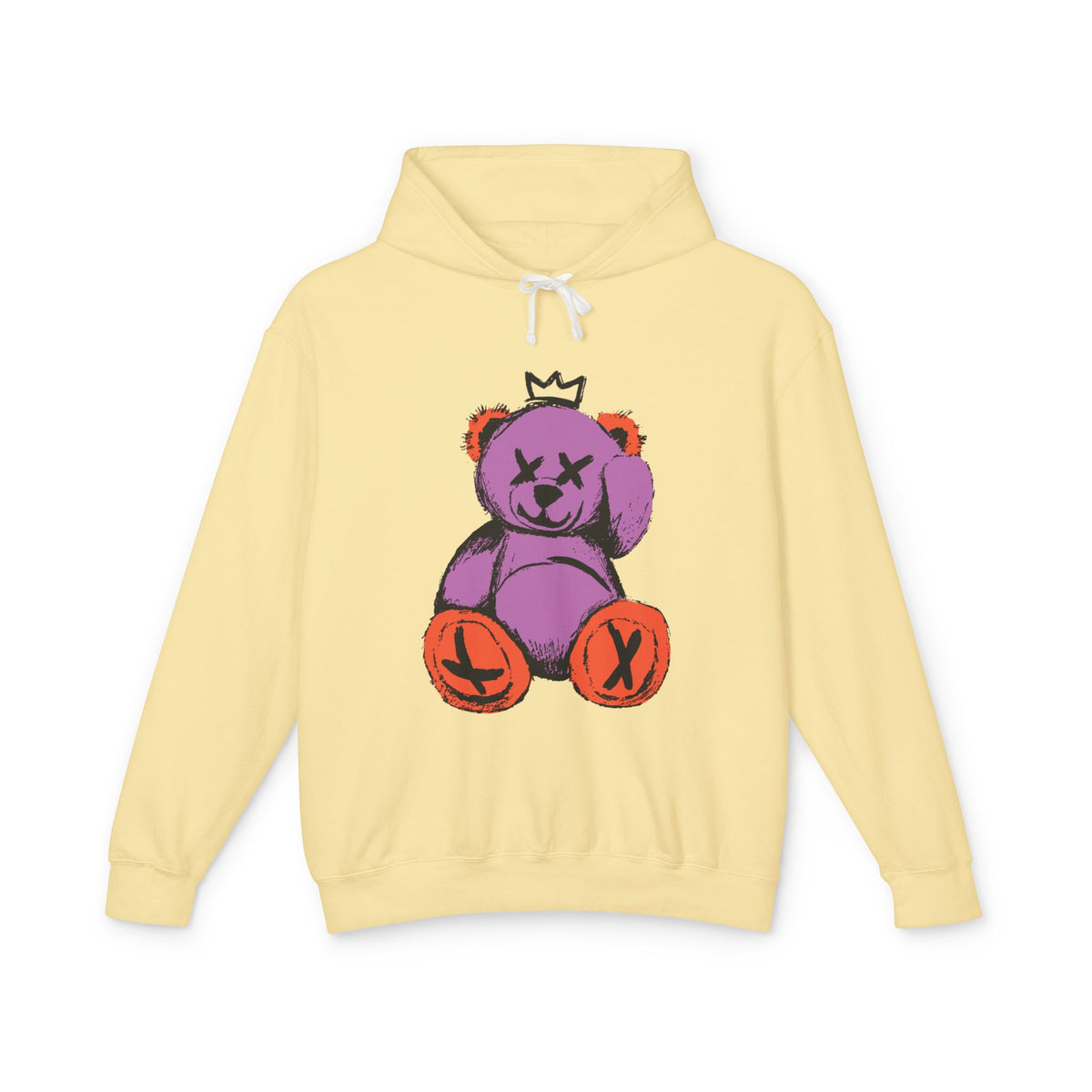 “Bearfully Blind” Punk Teddy Bear Halloween Hoodie