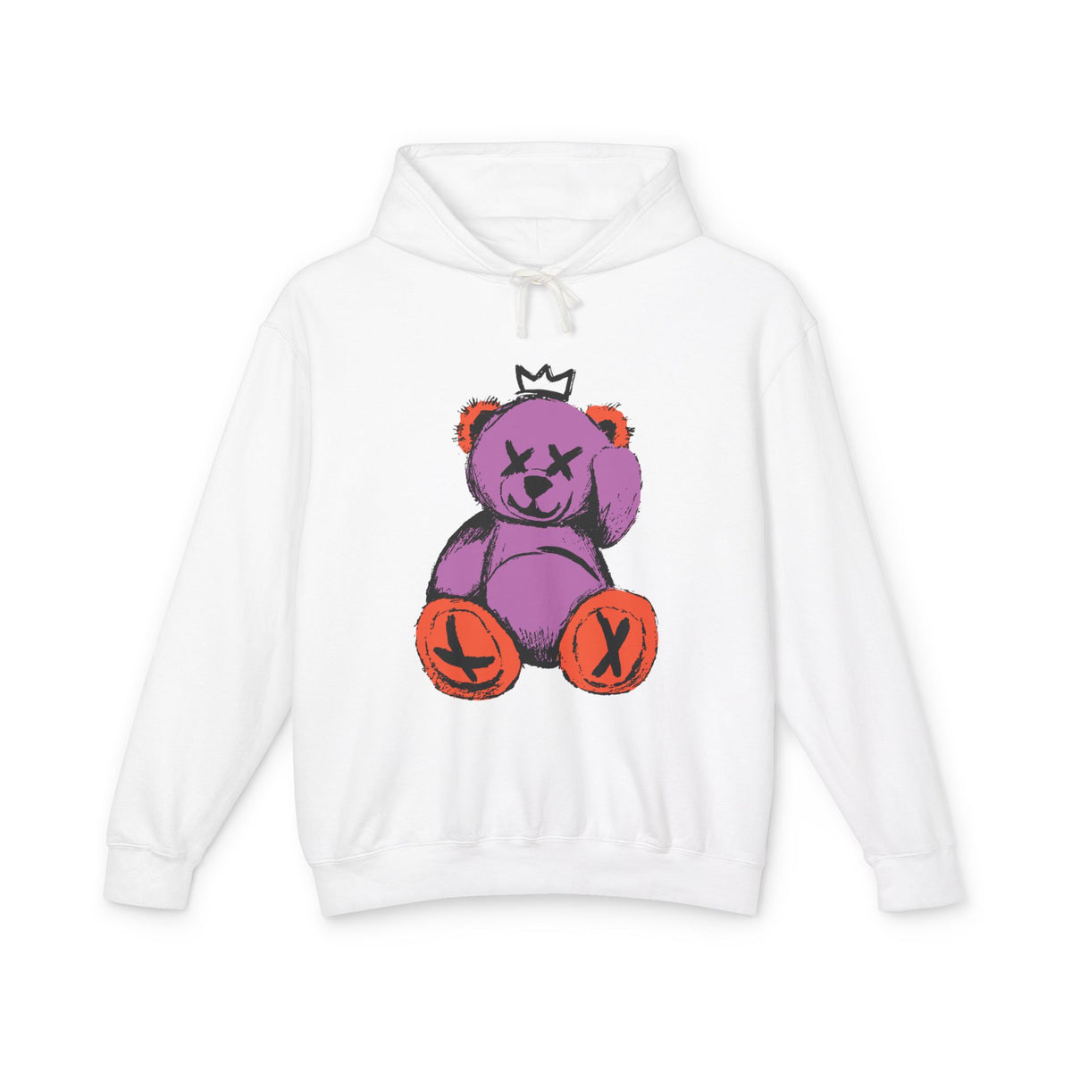 “Bearfully Blind” Punk Teddy Bear Halloween Hoodie
