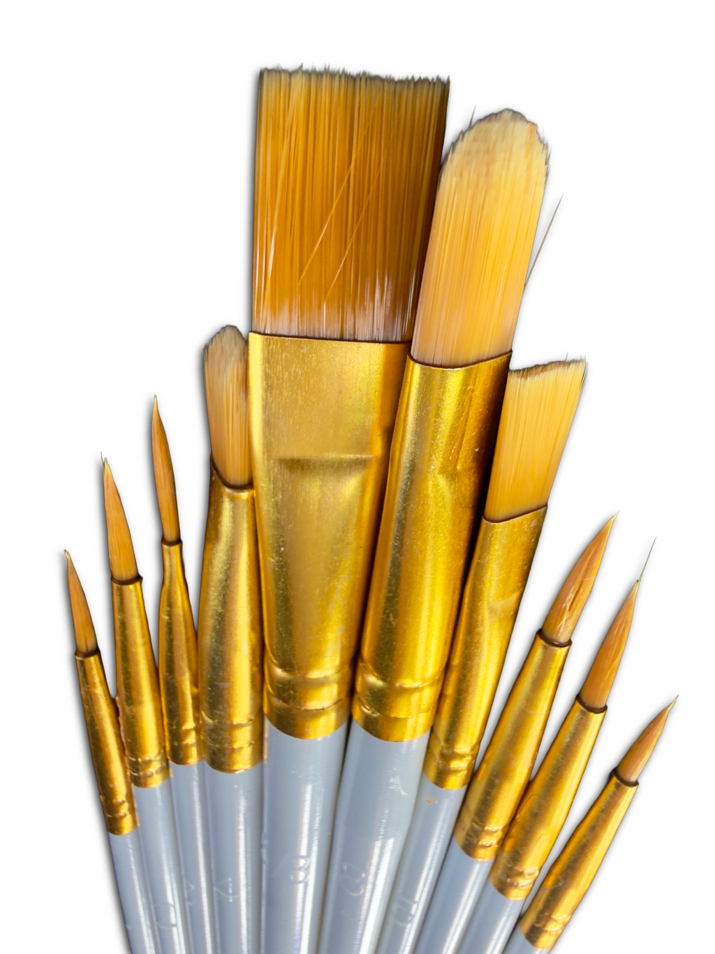 Artist Brushes 10pcs Pink