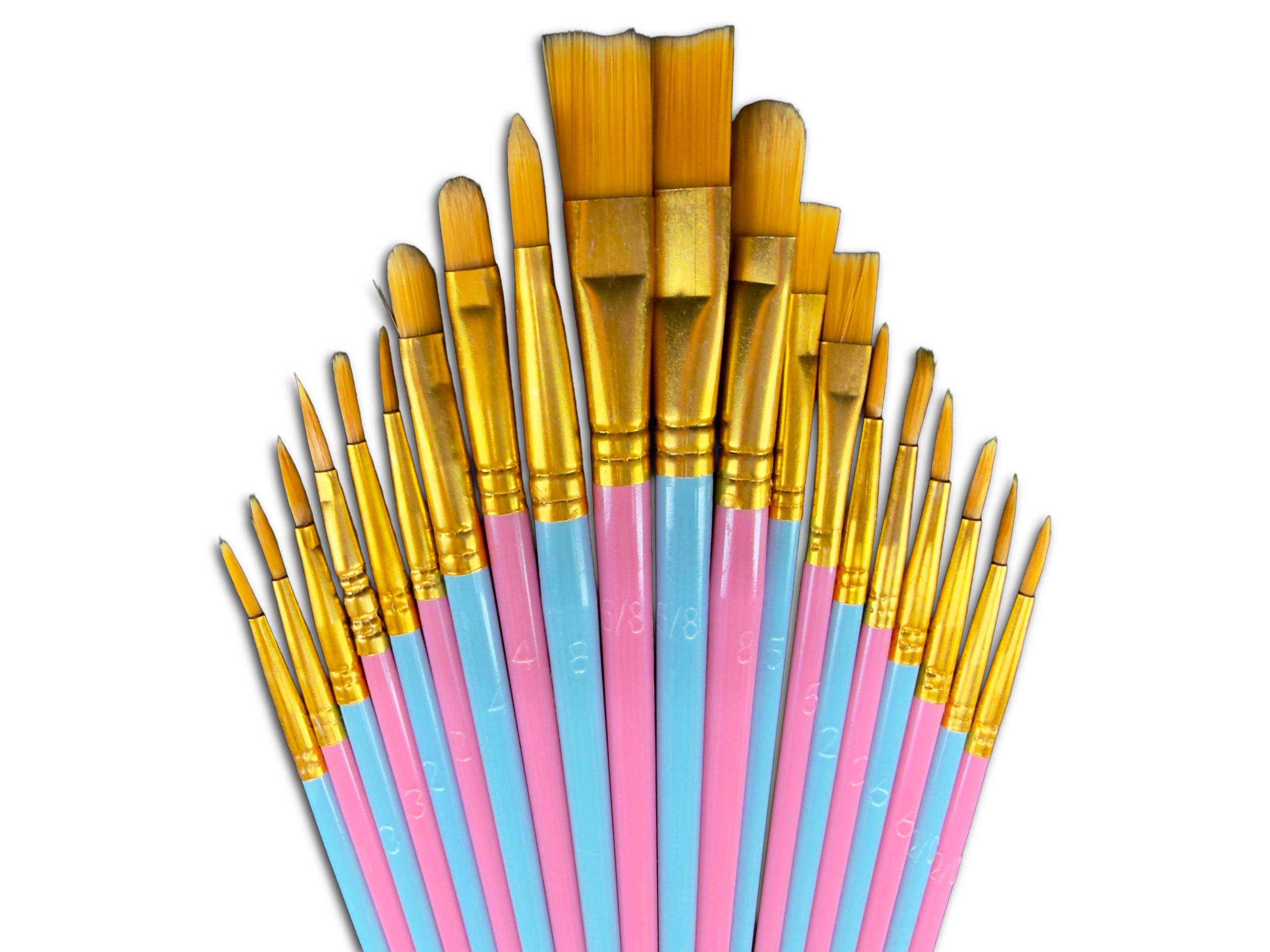Artist Brushes 20pcs Multicolor
