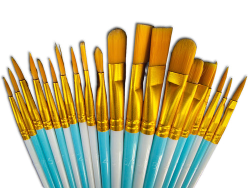 Artist Brushes 20pcs Multicolor