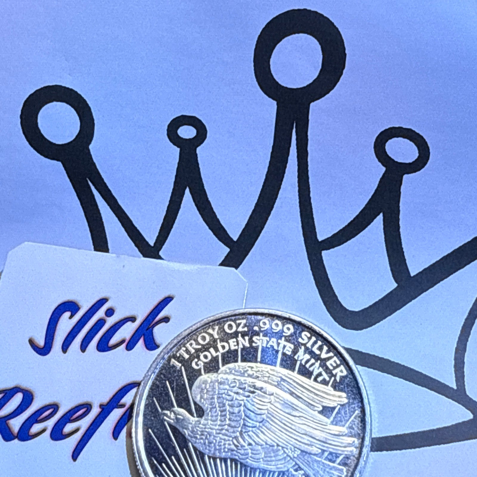 Silver Round • St. Gaudens Double Eagle .999 ounce