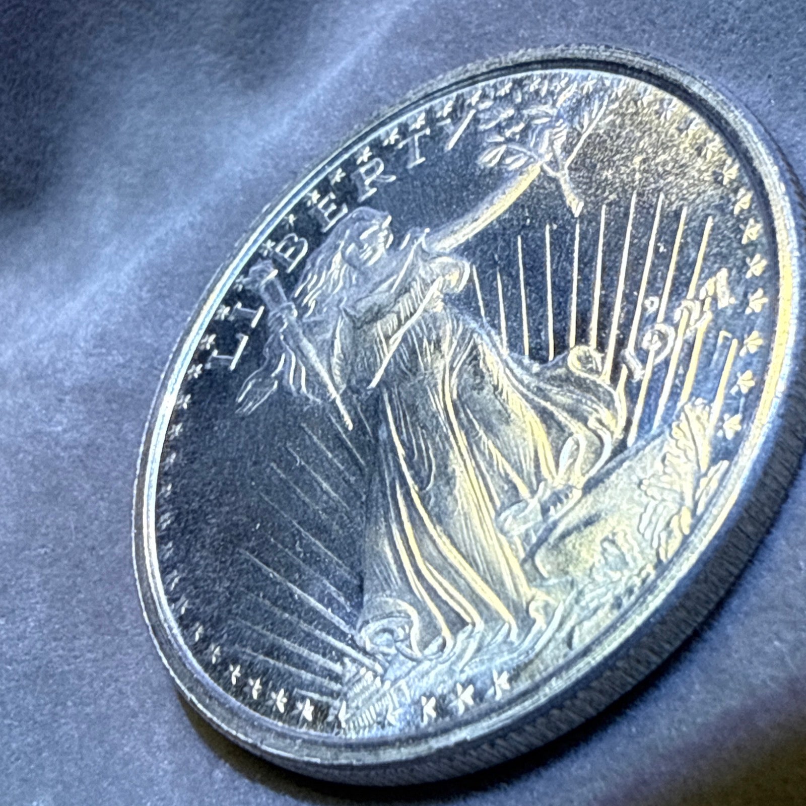 Silver Round • St. Gaudens Double Eagle .999 ounce