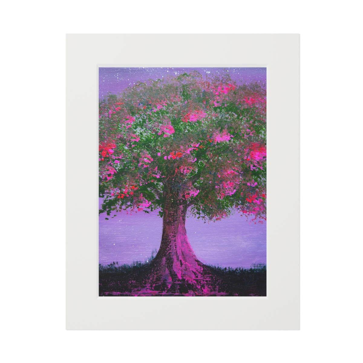 “Cherry Blossom” Passepartout Giclée Print