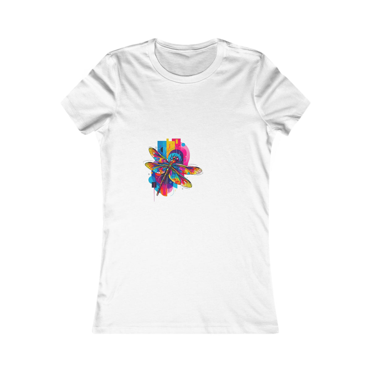 “Copterpolitan” Minimalist Dragonfly Tee