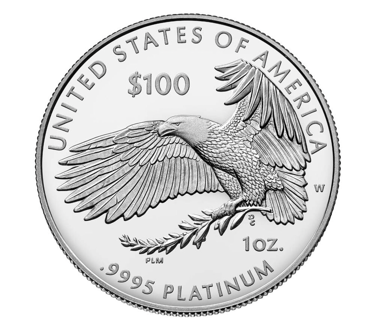 Life .999 Platinum Bullion Round Coin Preamble to the Declaration of Independence 2018