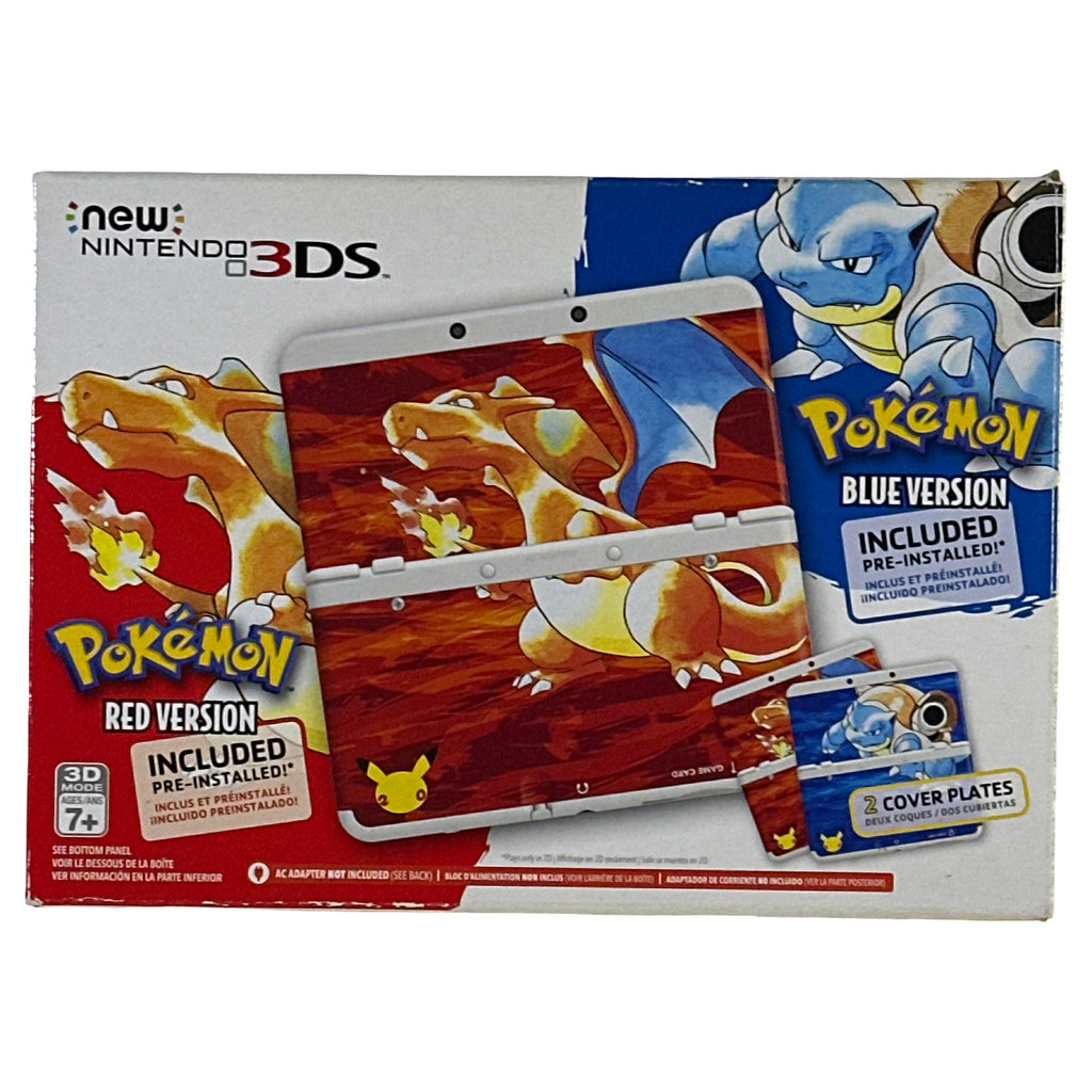 Pokémon Red Blue 20th Anniversary Edition Nintendo 3DS Console