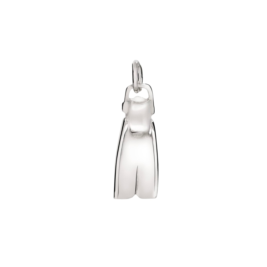 Dive Fin Pendant Necklace