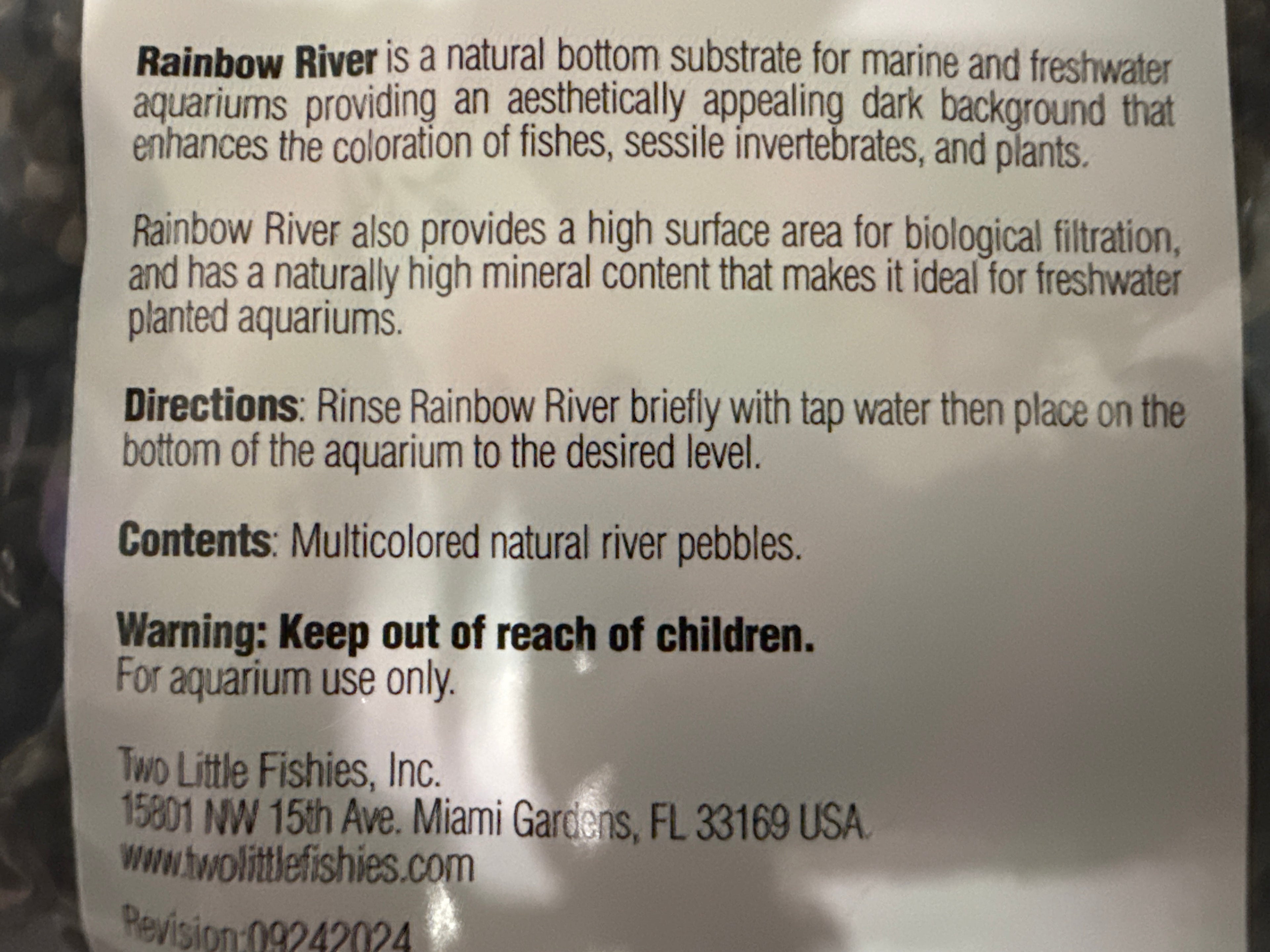 Rainbow River Substrate Gravel Decorations