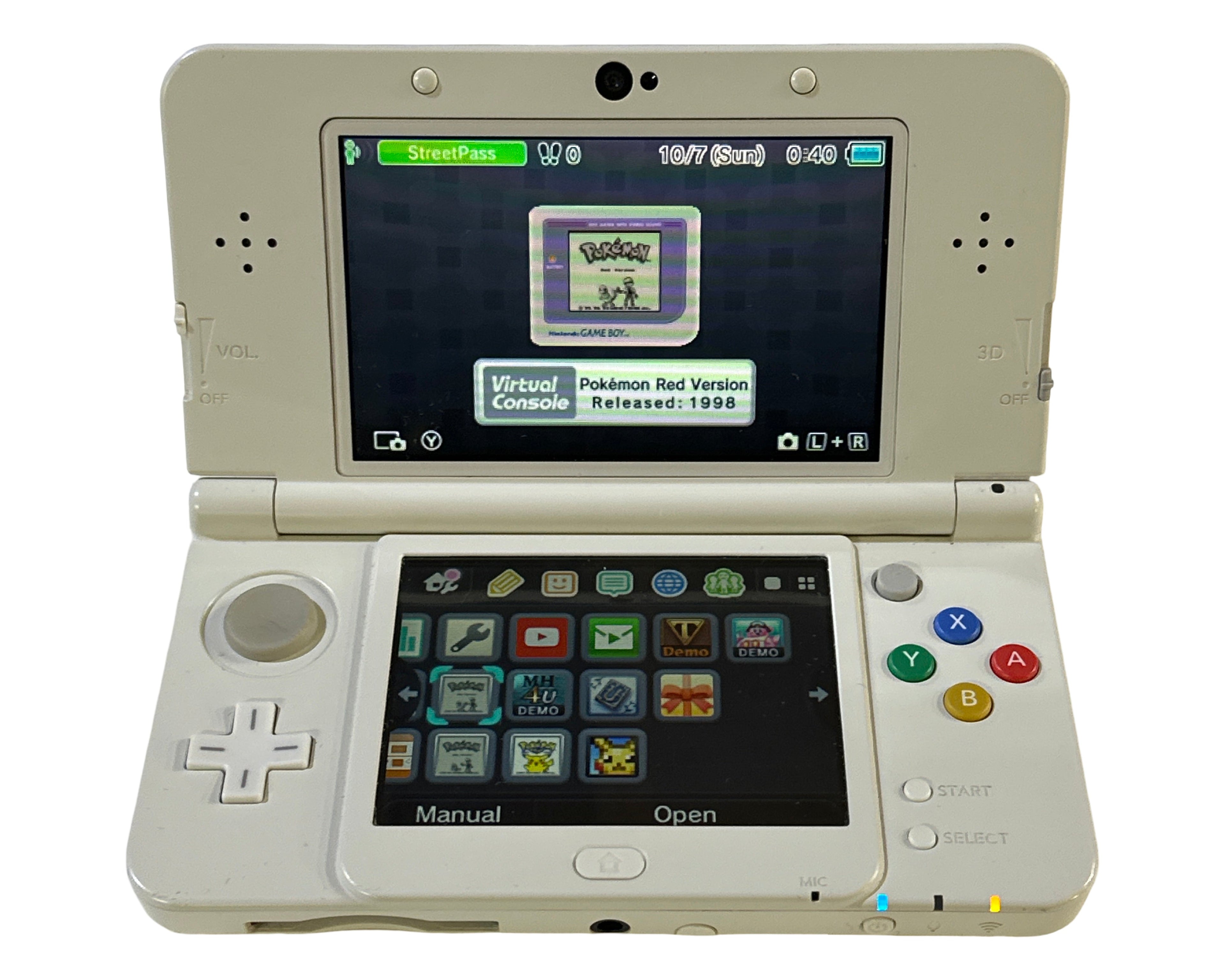 Pokémon Red Blue 20th Anniversary Edition Nintendo 3DS Console