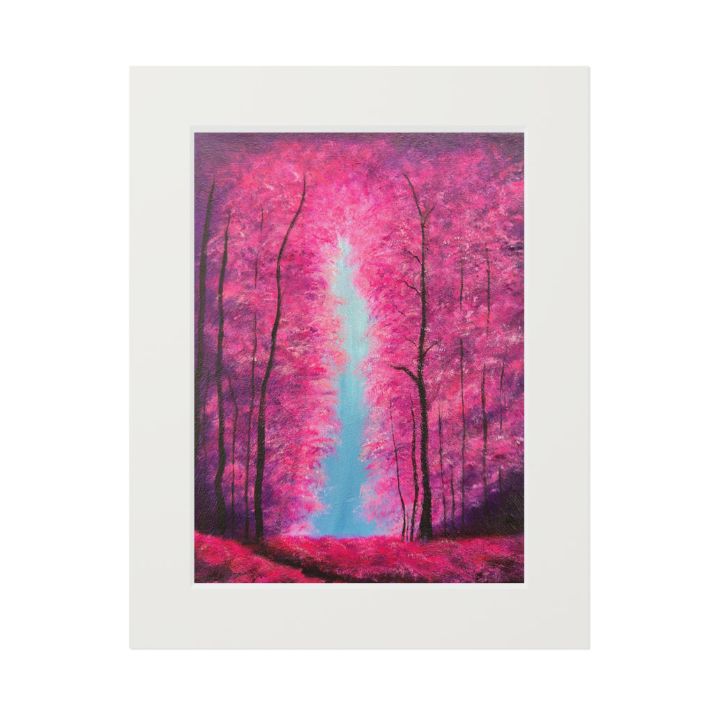 “Flamingo Gulch” Passepartout Giclée Print