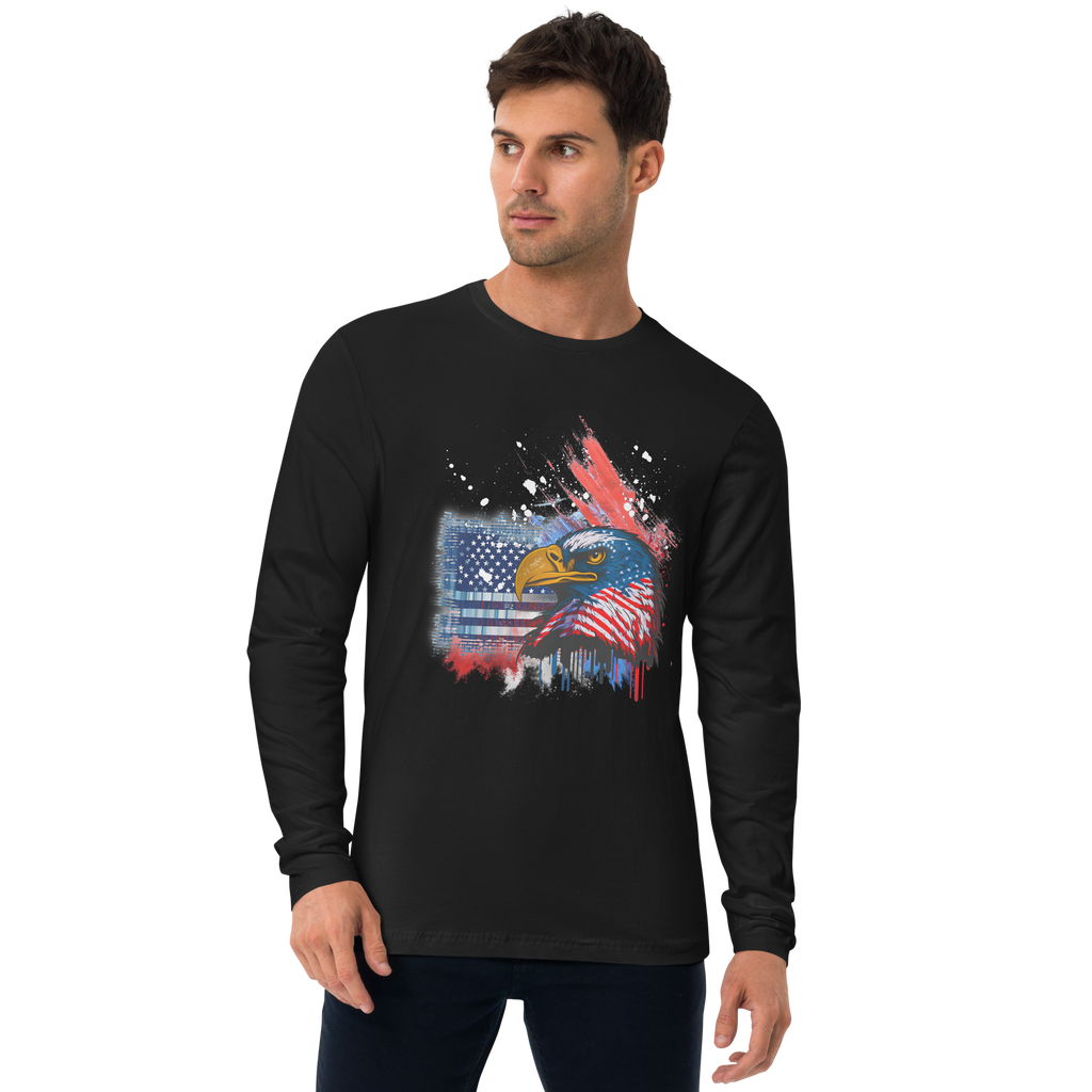 “Oh, them Stripes” Fitted Long Sleeve
