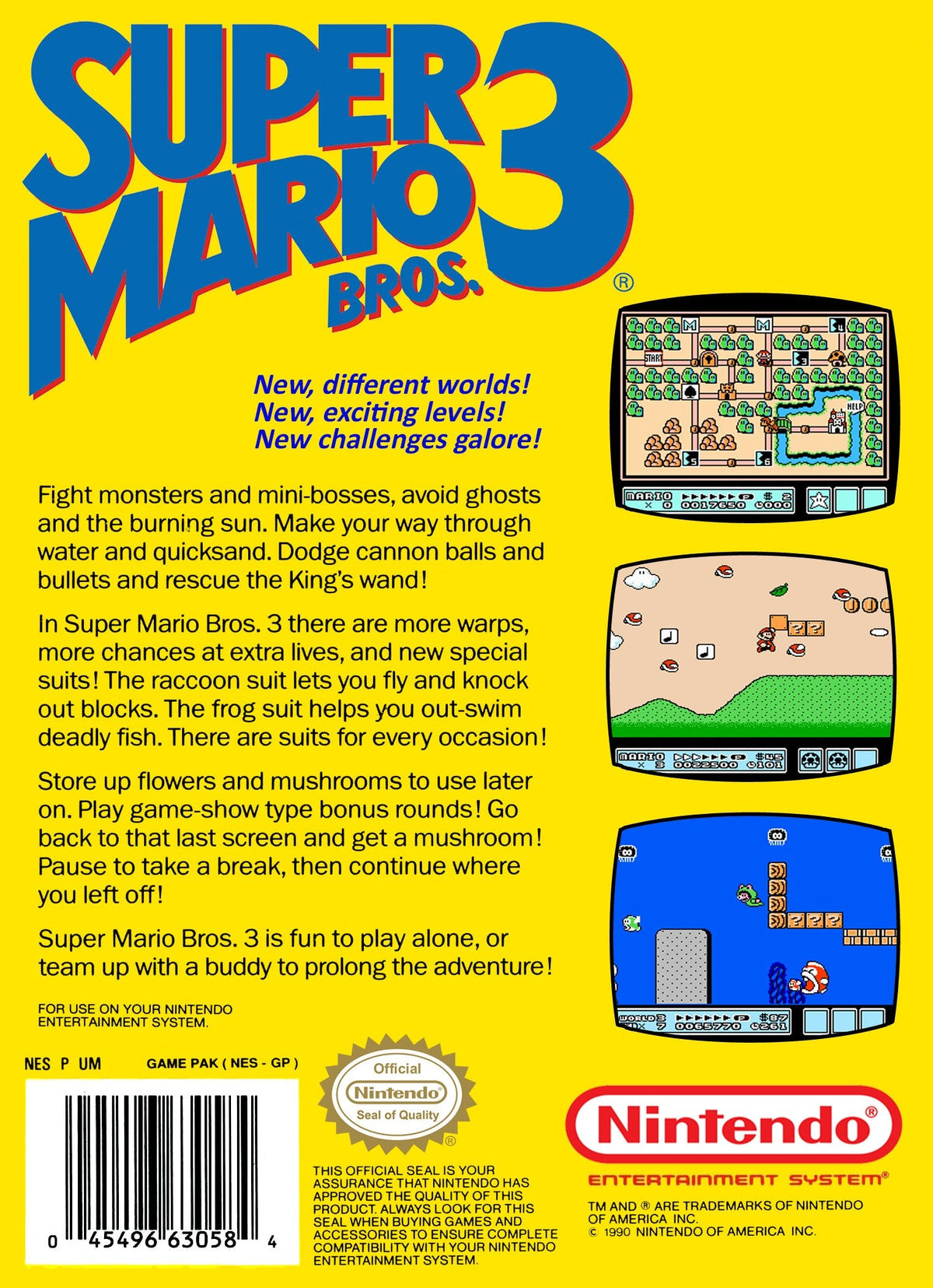 Super Mario Bros 3 NES