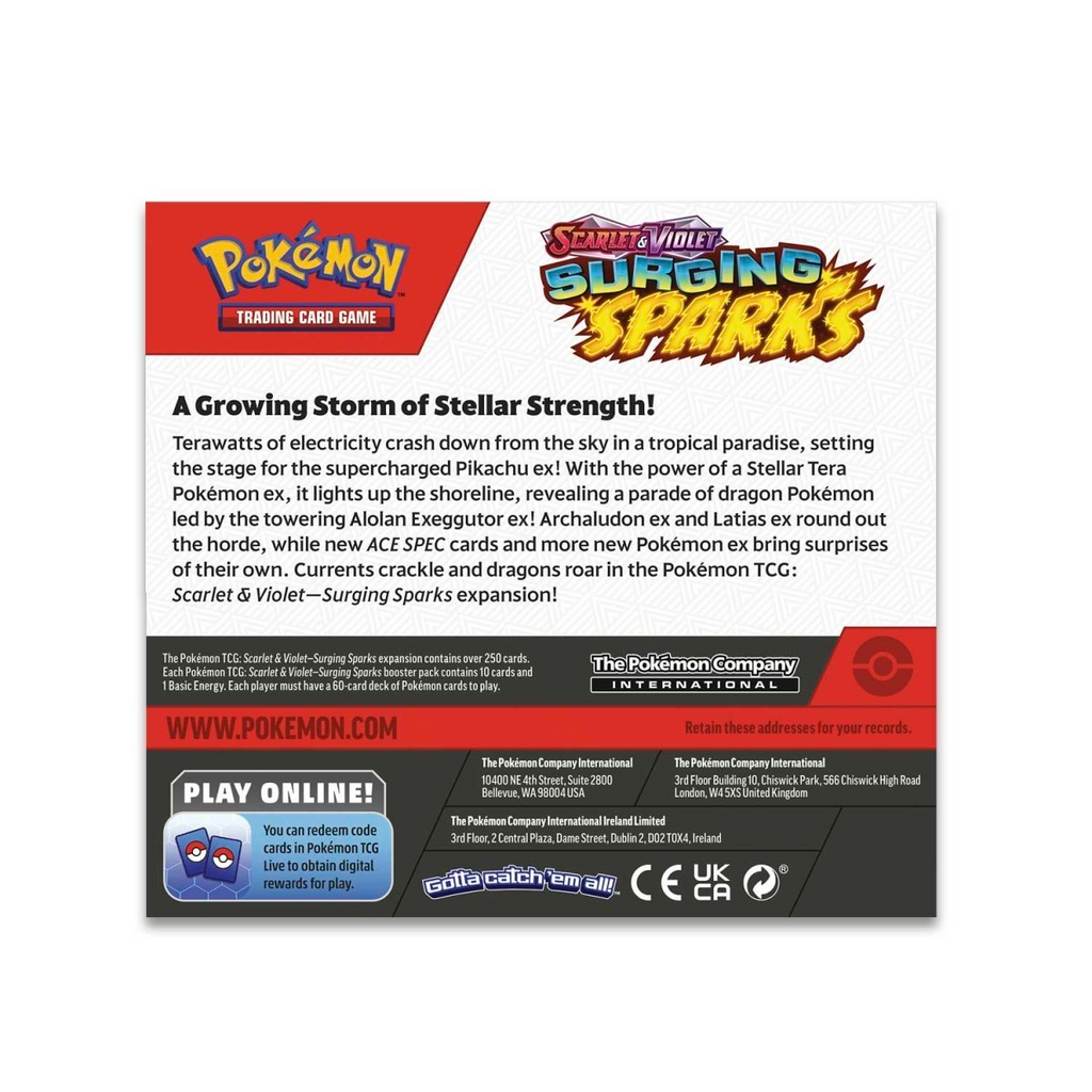 Pokémon TCG Surging Sparks Booster Box