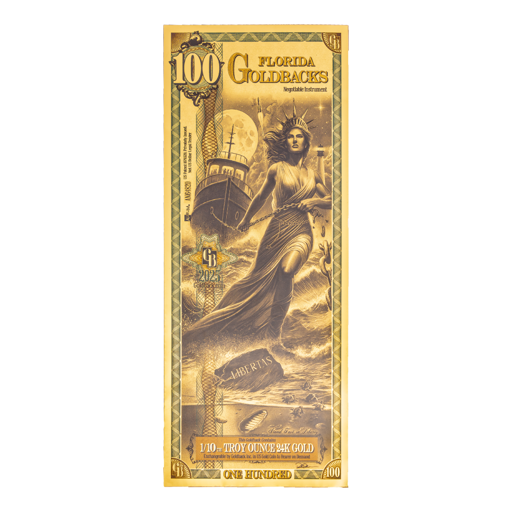 Libertas Florida 100 Goldback Liberty