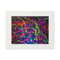 “Neon Reverie” Passepartout Giclée Print