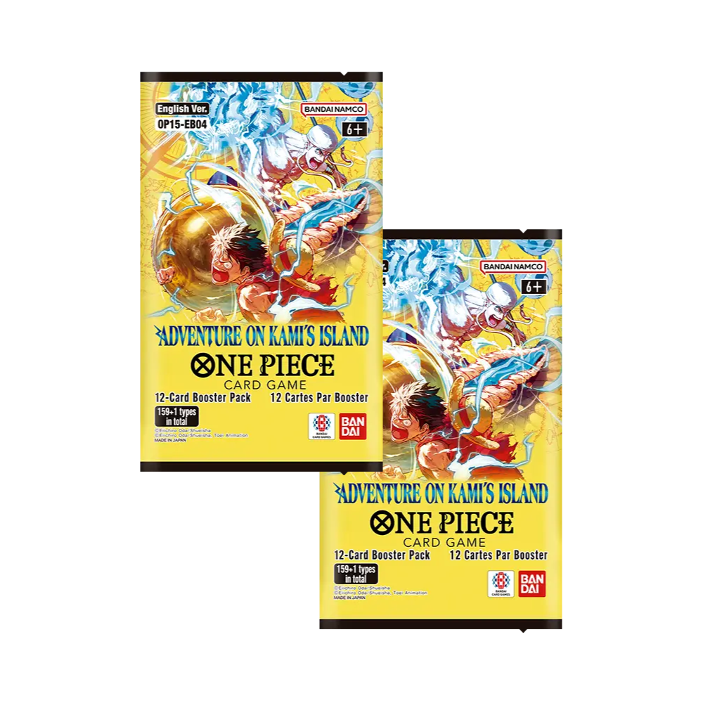 One Piece TCG Adventure on Kami's Island Booster Pack Artwork White Background