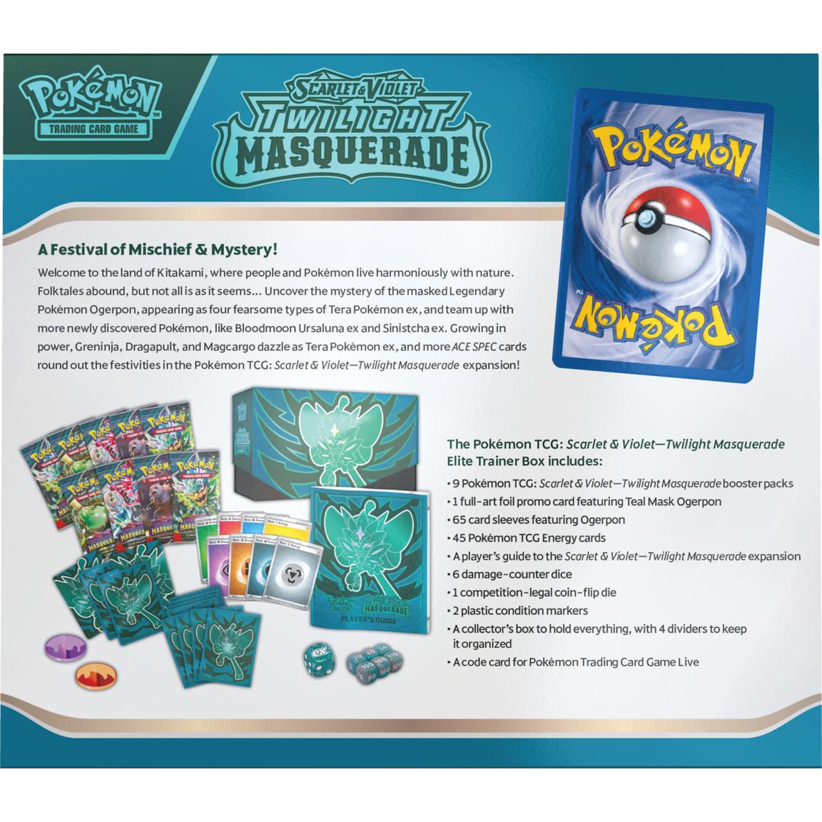 Pokémon TCG Twilight Masquerade Elite Trainer Box