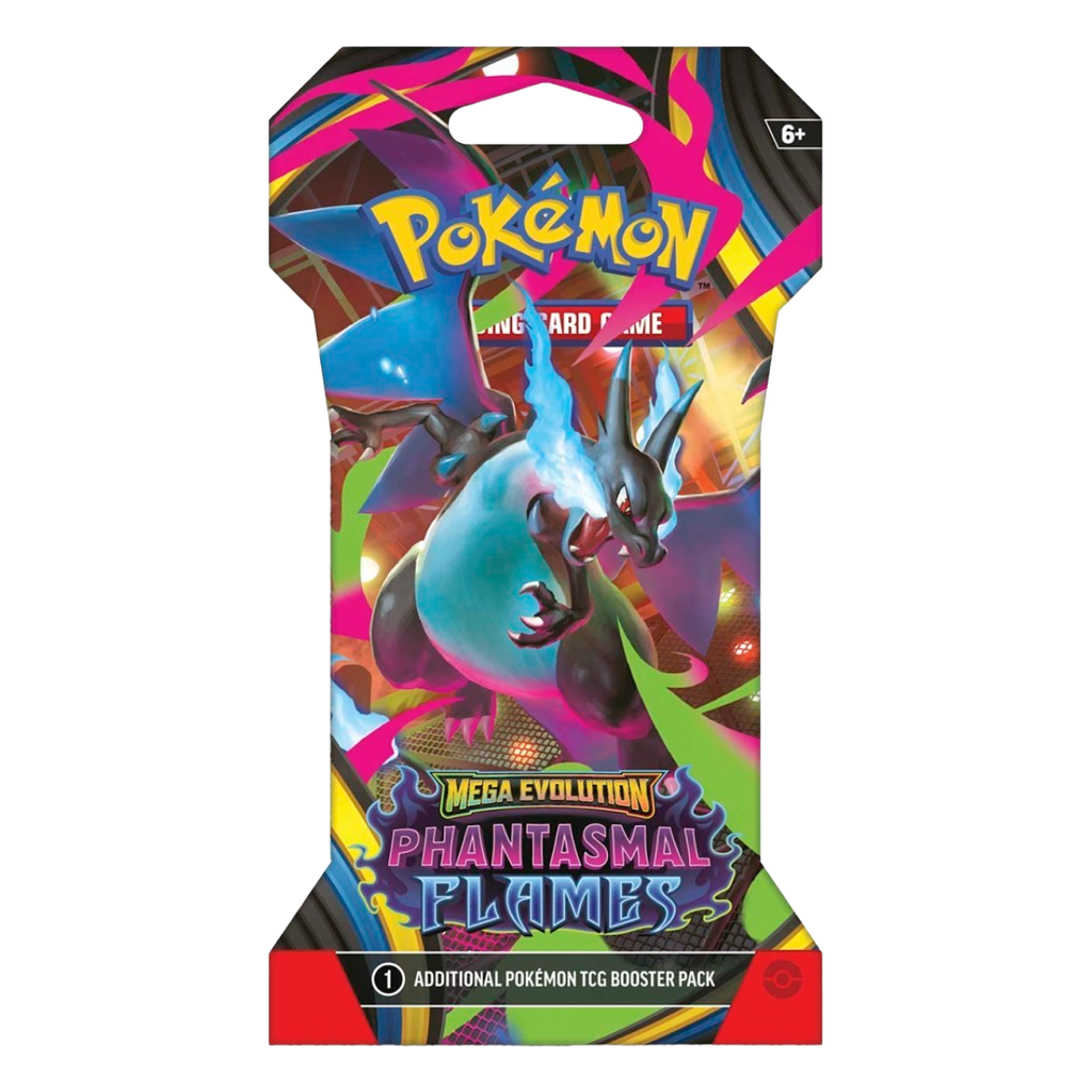 Pokemon TCG Phantasmal Flames Sleeved Booster Pack Charizard