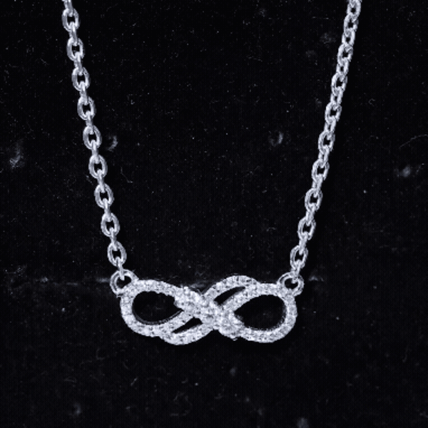 .35 CT Infinity Necklace Moissanite