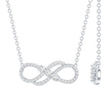 .35 CT Infinity Necklace Moissanite
