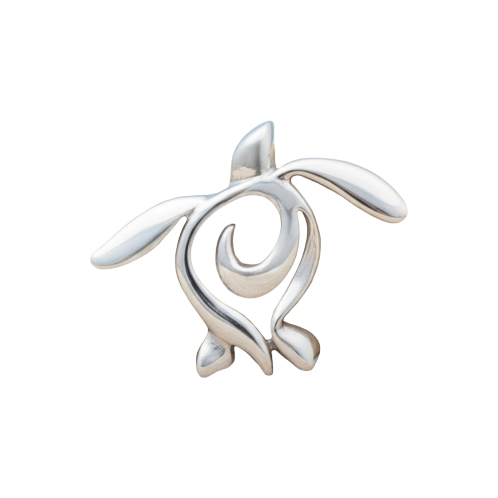 Sea Turtle Silver Necklace