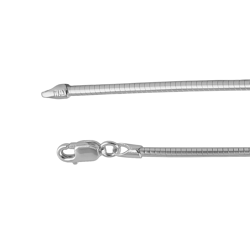 Silver Omega Chain 1.2mm